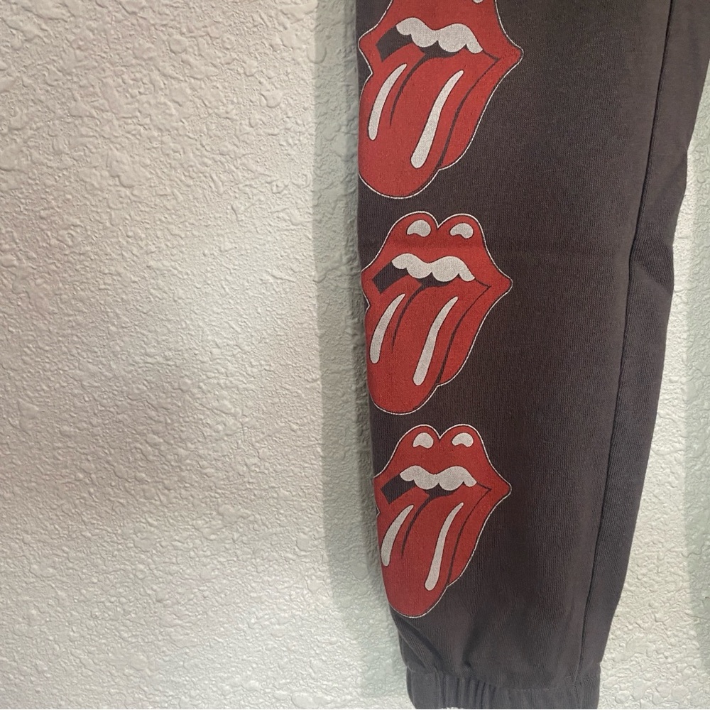 The Rolling Stones Gray Sweatpants - Picture 2 of 4
